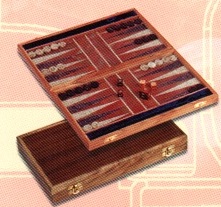 Backgammon Game Hand Made Large 36x31cm 