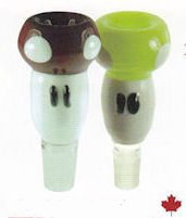 hippo glass bowl 14mm stem