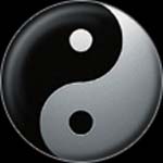 Ying Yang Button 